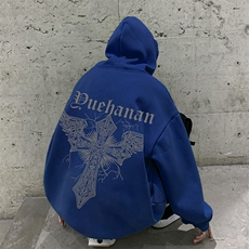 抖音供货、复合重磅360克现货连帽卫衣宽松D223A-WY2362-特P35，男装卫衣，电商019-1