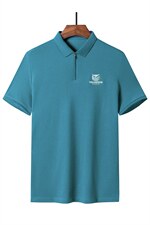 男士短袖t恤潮流休闲2023夏季新款立领拉链衣服夏天上衣，男装T恤，电商B212（原钱塘6029）