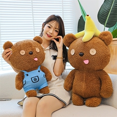 万美毛绒玩具 小黄人Tim熊公仔
