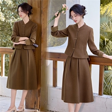 9752时尚复古气质套裙，女装套装/套裙，罗得堡
