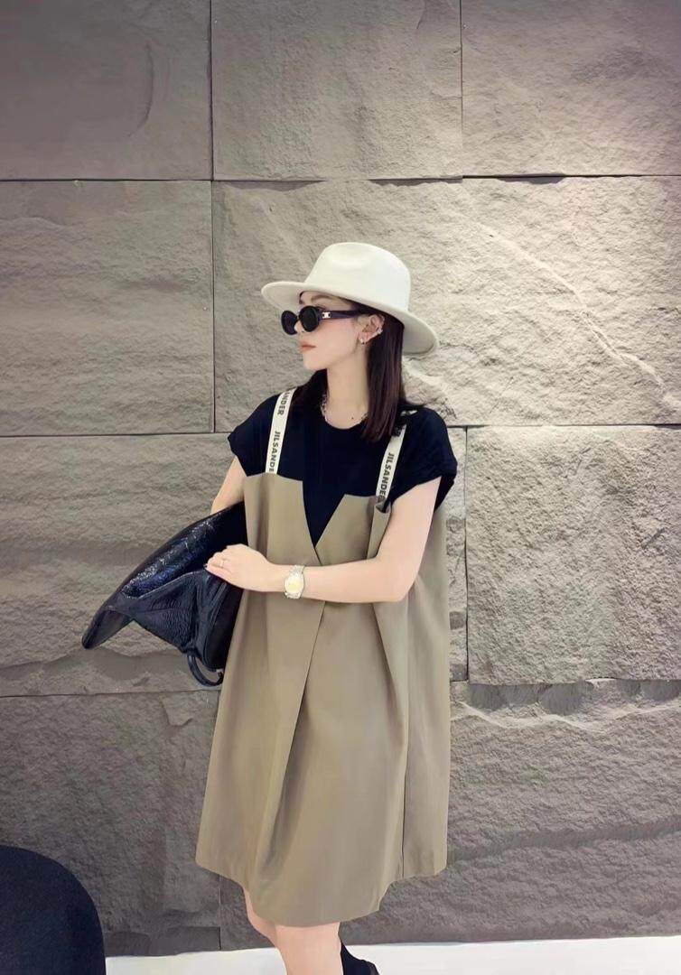 夏季新款背带连衣裙，女装连衣裙，C&B