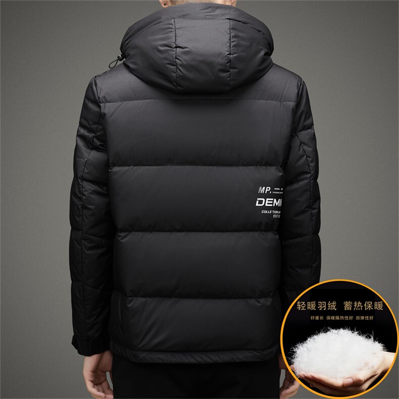 V2311钱塘2020-3秋冬新款男士羽绒服外套连帽宽松休闲面包服P220,男装羽绒服,钱塘207-3