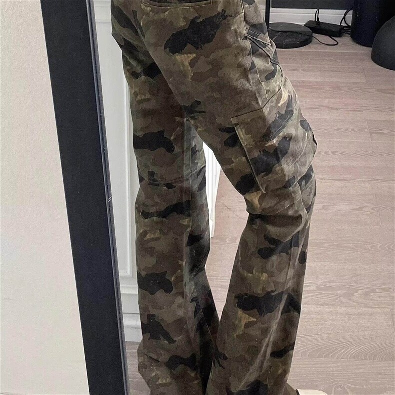 【网图】美式高街工装小众迷彩裤男个性百搭休闲裤K8079/特P45,男装休闲裤,电商D202-1