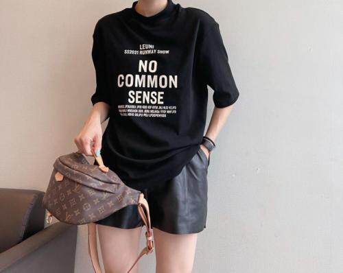 字母休闲百搭上衣，其它，简单小珍