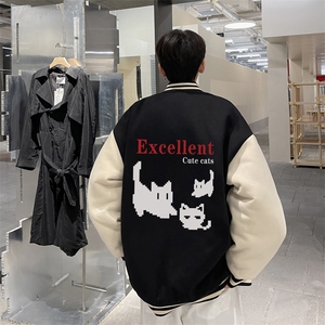 ！棒球服棉衣男棉衣男士棉服男冬季棉袄外套男BJM484-P90图片