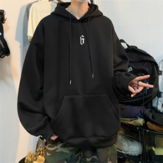 ！连帽圆领卫衣男装港风帽衫男LM84-P35，男装卫衣，电商B367
