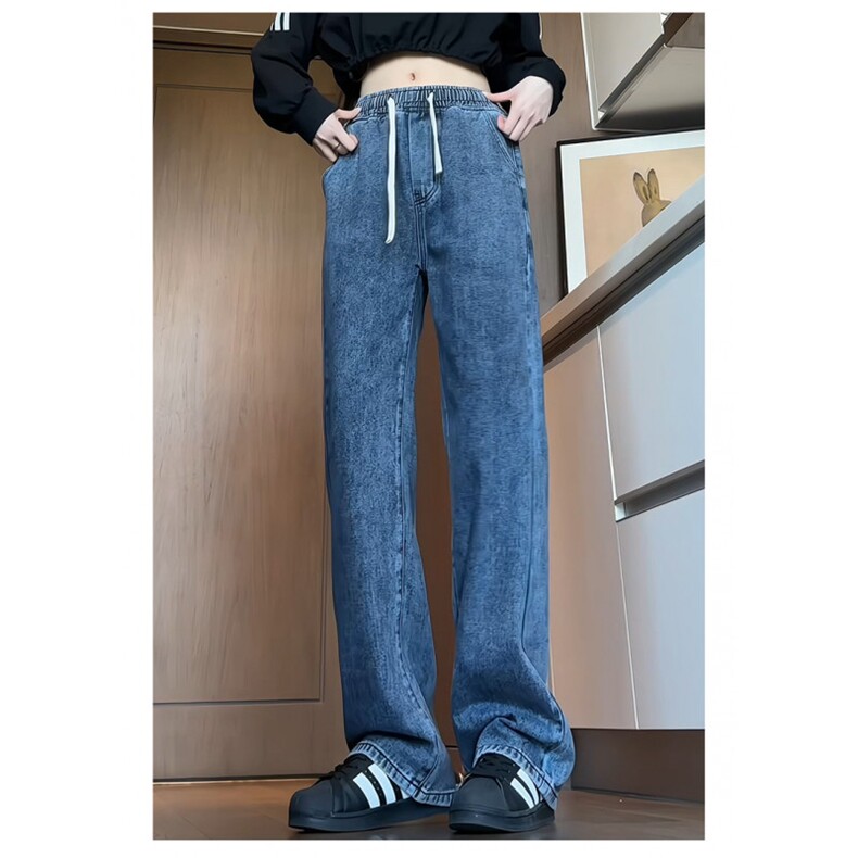 不断货，深度库存！牛仔裤男水洗长裤宽松阔腿裤子A080-9291-P35,男装牛仔裤,电商A080