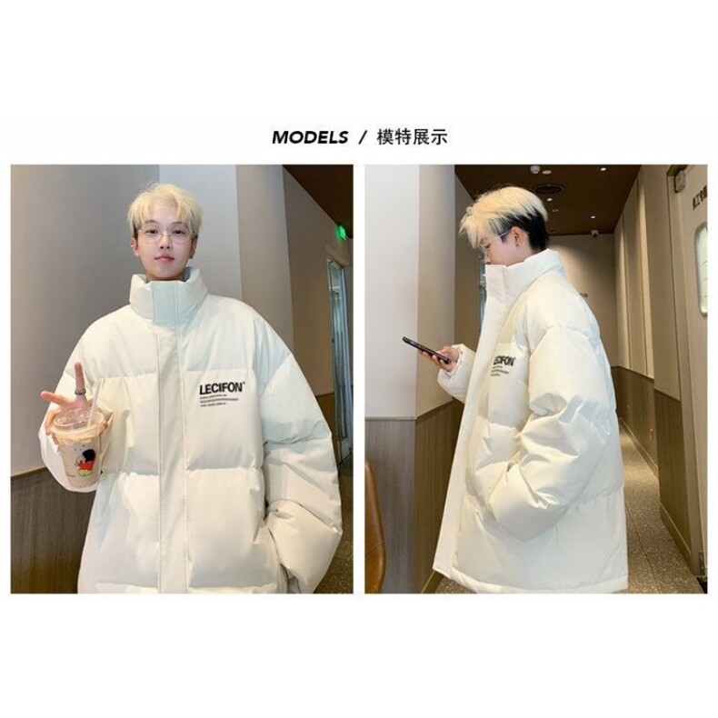网络图现货潮牌hiphop字母印花立领新款休闲情侣款棉服JY308-P58,男装棉衣,星座715-7