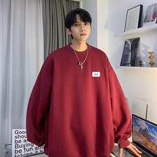 2026秋季新款男生百搭宽松上衣多色圆领卫衣JK23342特批24控39，男装卫衣，星座605(原A050)