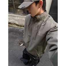 冬季棉衣男连帽潮牌韩版棉服外套港风ins宽松休闲潮流青少年棉袄，男装棉衣，星座506A