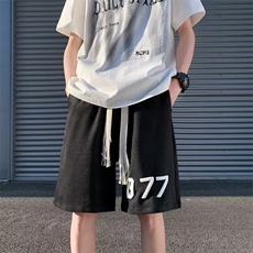 夏季新款时尚潮男百搭宽松短裤，男装休闲裤，四季星座218-1