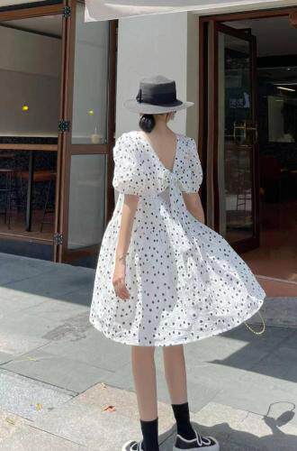 蝴蝶结，女装，白柚