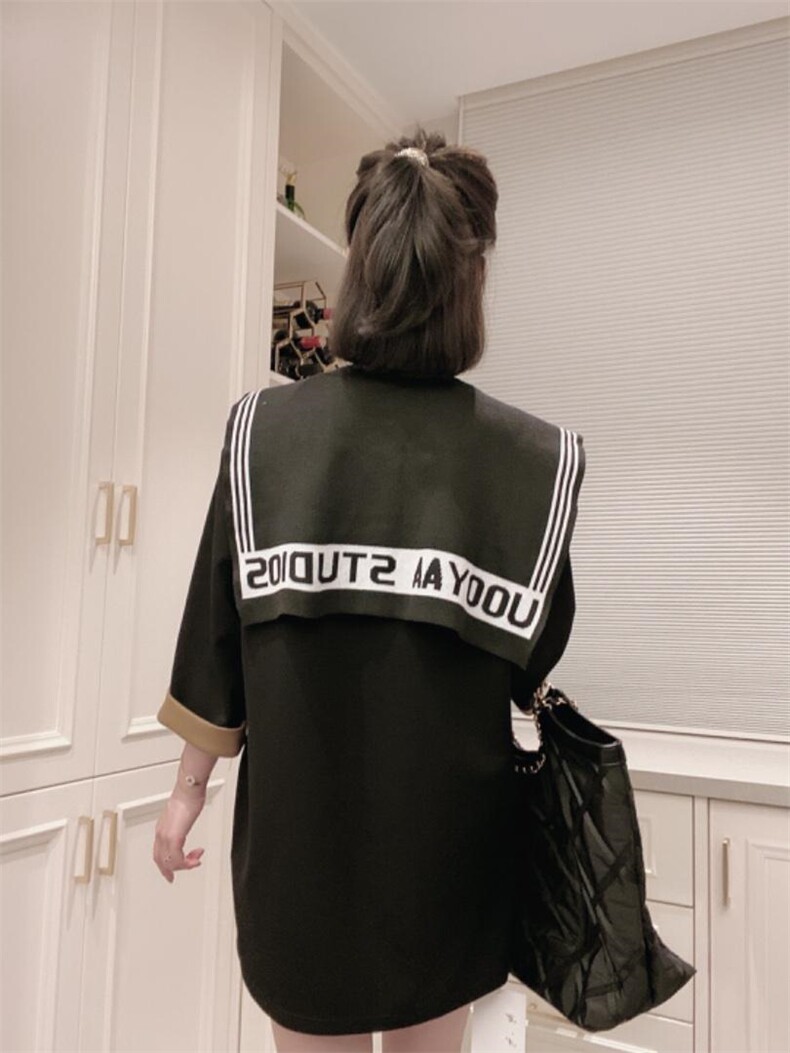 披肩卫衣裙ＭL，女装卫衣/绒衫，可纳奇