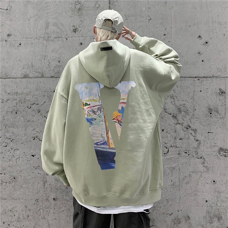 重磅高品棉350克连帽油画v卫LW6116-特p58控78（抖音不可售）,男装卫衣,星座508（原C305）