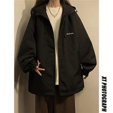 P46三防冲锋衣WT172#黑色果绿色墨绿色米白色棕色M-4XL高品质，男装夹克，星座506A