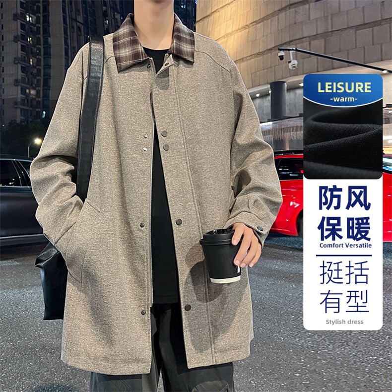 秋季现货大码宽松休闲外套8569-P80控169大码元图片