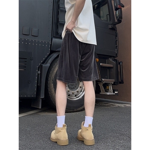 A178 男女同款冰丝速干短裤休闲夏季外穿宽松休闲裤DK161-P28图片