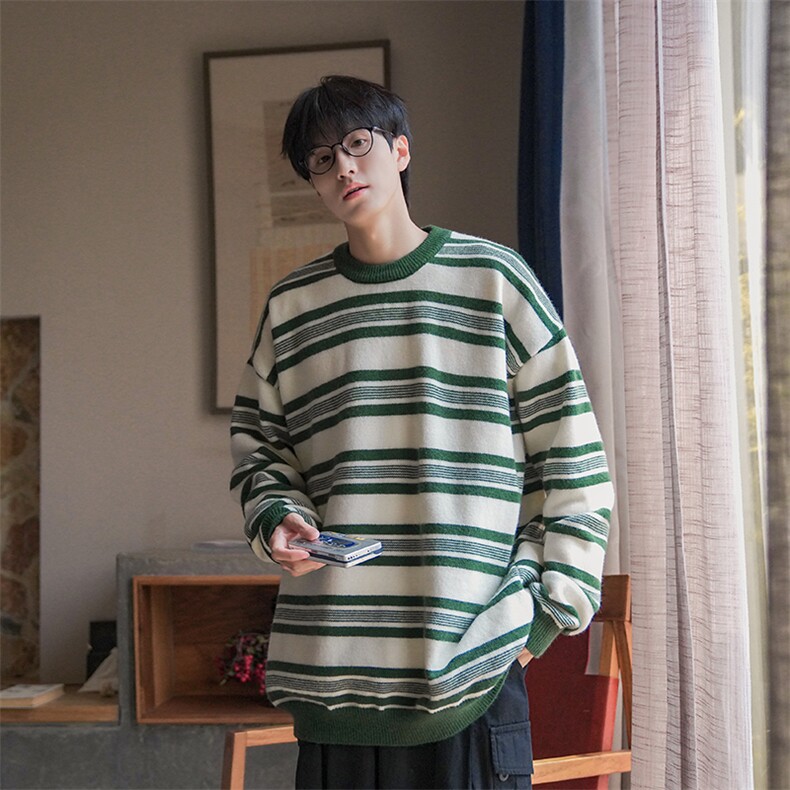 B225-M1149-P62-X78---条纹毛衣-腈纶42%锦纶31%PBT27%,男装针织衫/毛衣,电商B225