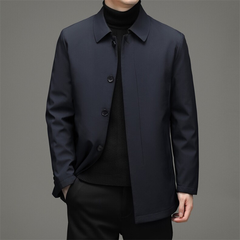 新款冬脱卸内胆羽绒服休闲翻领外套中年爸爸装YYYR028892-P245,男装羽绒服,电商B212（原钱塘6029）