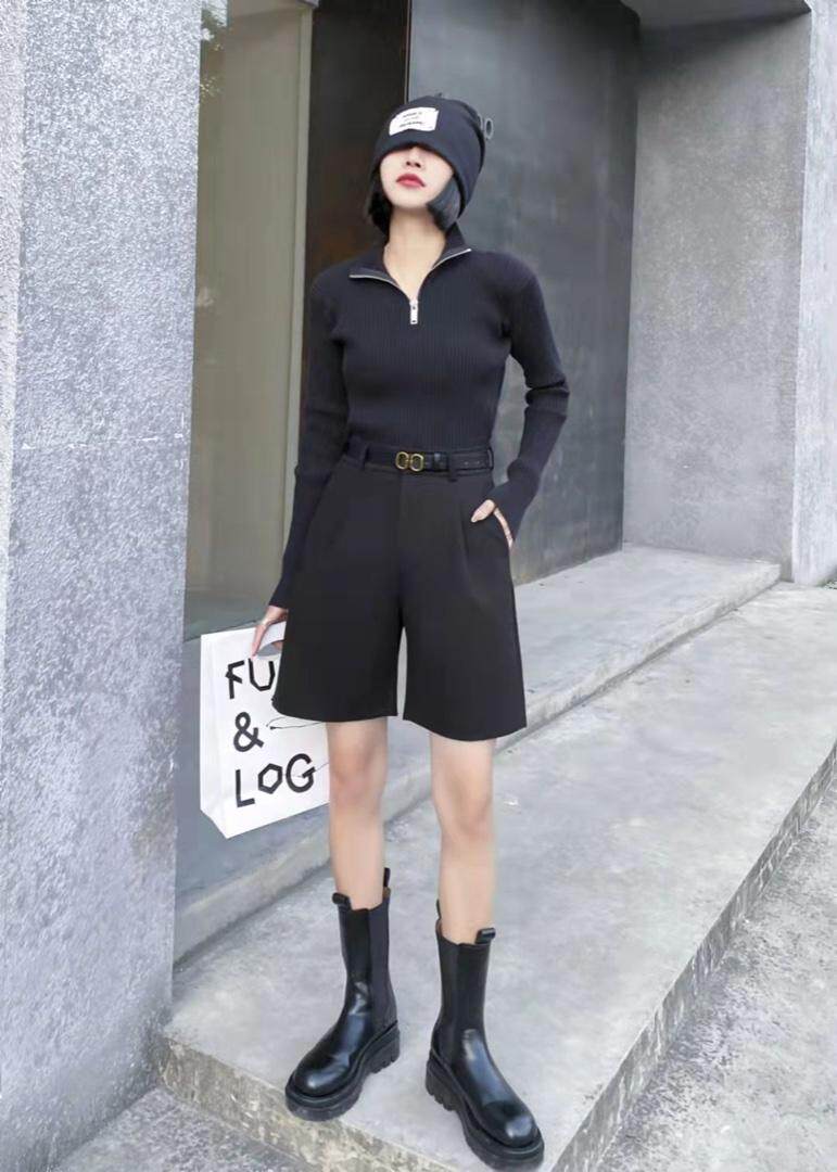 欧货大毛呢中裤M—XXL，其它，火爆地带