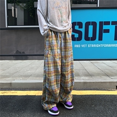 绿格纹