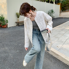 新款主推刺绣风外套2508-P150-K218，女装短外套，2C129