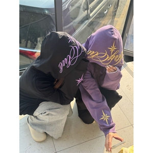 网图连帽刺绣加厚加绒长袖卫衣男潮 WY450-特P52图片