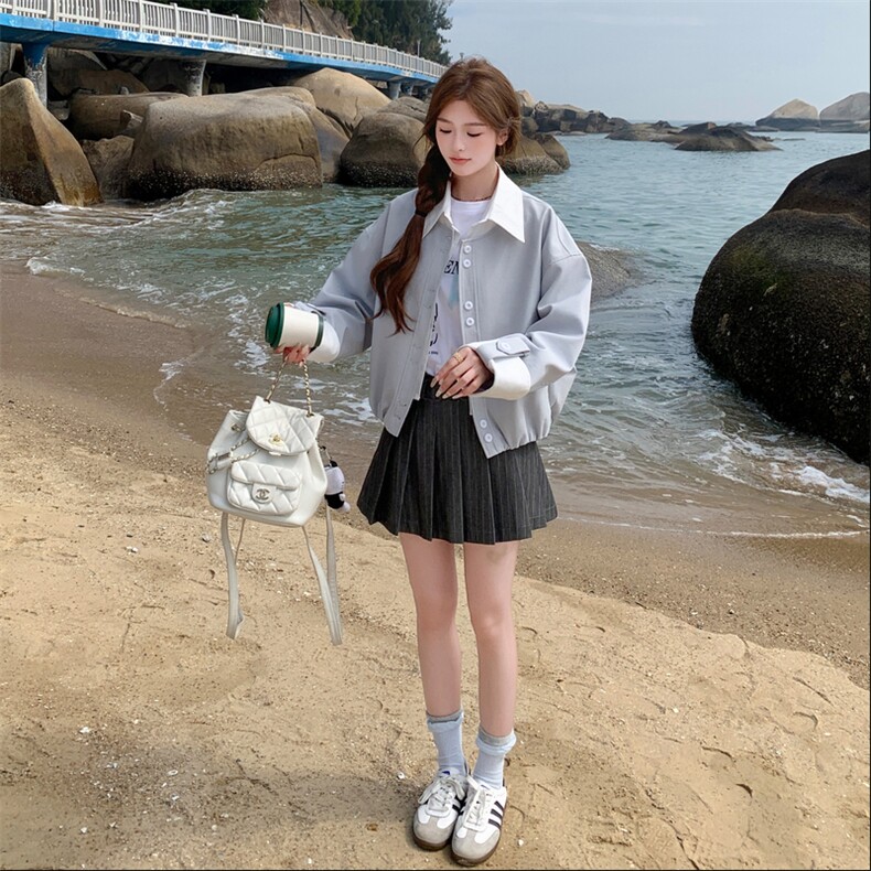 新款！2026春装短外套2C132-C117-P155-K228,女装短外套,2C132