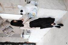 【现货】秋季新款不规则压皱半裙，女装半身裙，易霏金熙