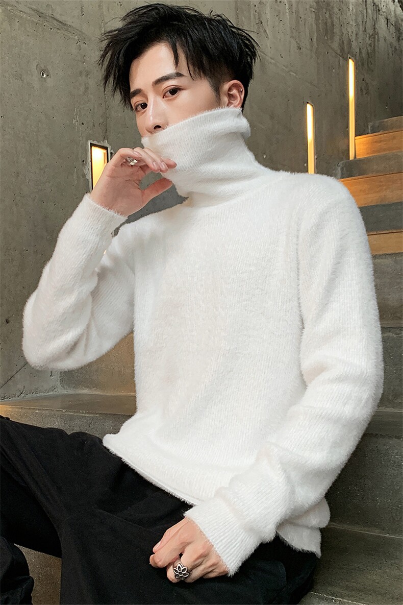 2020冬季新款毛衣高领男士修身针织衫DS511T,男装针织衫/毛衣,电商A102