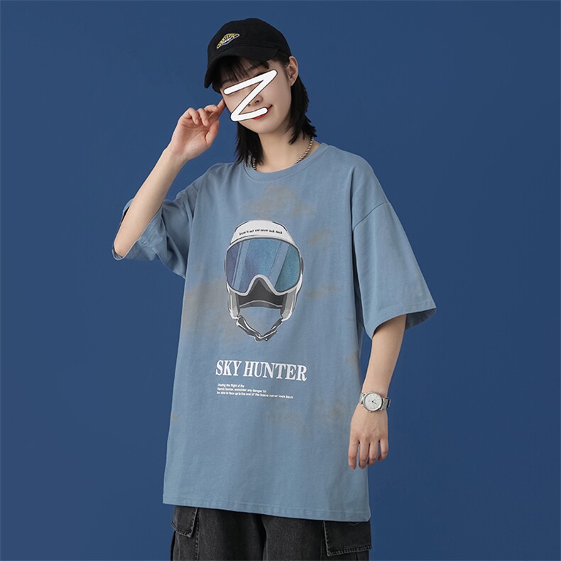 数据款仿纯短袖t恤男新款百搭宽松潮流休闲T恤衫TC3094-P25,男装T恤,星座717