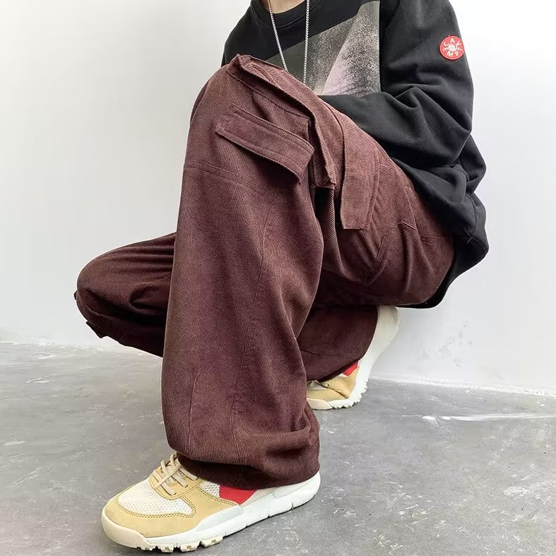 男秋季新款港风休闲裤特厚纯棉A735P40,男装休闲裤,星座1116-2
