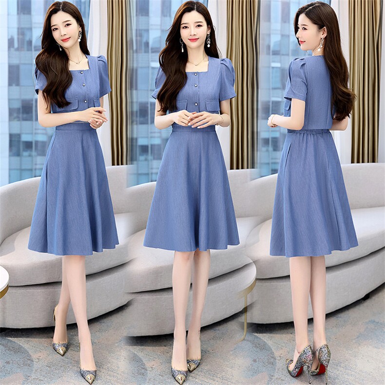 2023年夏装新款套裙时尚小香风套装套裙，女装套装/套裙，芭米依尚