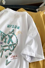 主推中性风短袖t恤男学生纯棉宽松半袖416B-1-DT213-P25限39，男装T恤，星座416B-1