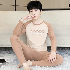 秋衣秋裤男士保暖内衣秋冬季德绒保暖套装TZ3816-P42，男装棉衣，星座310B-3