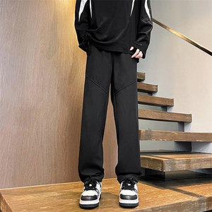 8XL-M 春季户外冲锋裤男款薄款登山大码休闲百搭直筒裤子KZ013P50图片