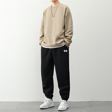 新品休闲华夫格套装，男装休闲套装，星座1106-2（原1111B）