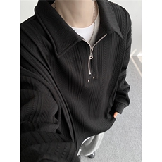 现货WY10167-特P45控88新款高品质大码百搭宽松半拉链卫衣男，男装卫衣，电商A059