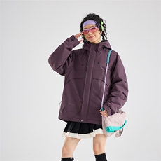 现货5W件冬季三防美式boxy解构连帽雪山冲锋衣棉衣男女棉服厚外套，男装夹克，电商A486