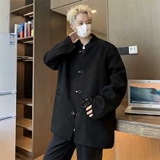 秋款男西服立领中山装新中式西装有垫肩风外套JK867P75，男装西服，星座1013-1