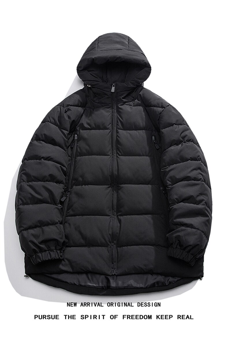 MY8186/P125冬季新款棉衣男装连帽宽松保暖棉袄个性设计棉服上衣,男装棉衣,电商A141
