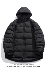 MY8186/P125冬季新款棉衣男装连帽宽松保暖棉袄个性设计棉服上衣图片