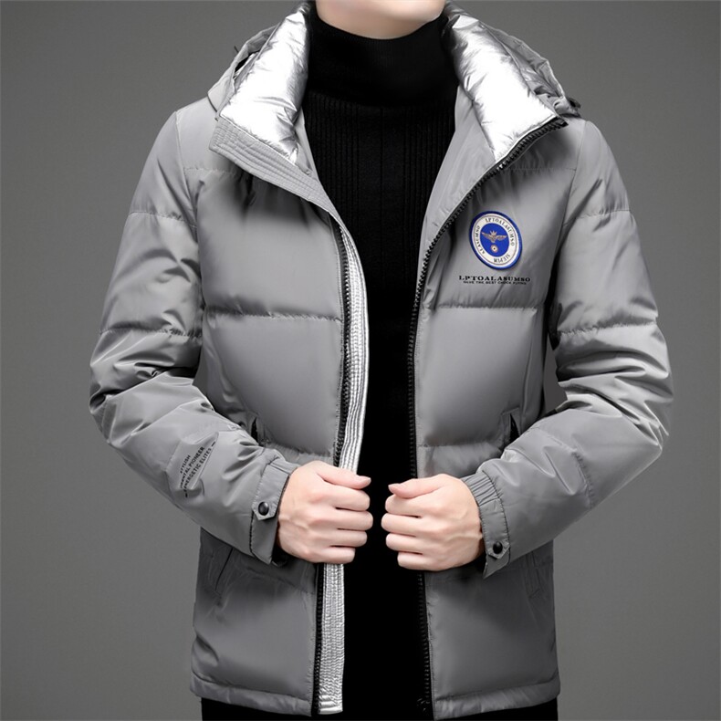 2023新款冬装羽绒服中青年男士加厚保暖防寒连帽外套AJYD607-P215,男装羽绒服,电商B212（原钱塘6029）