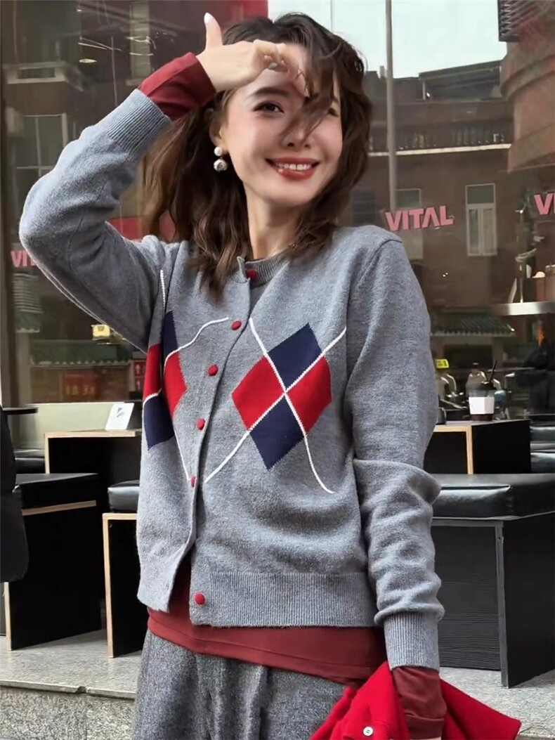 夏季新款羊毛凌型开衫女,针织衫/毛衣,晨旭羊绒