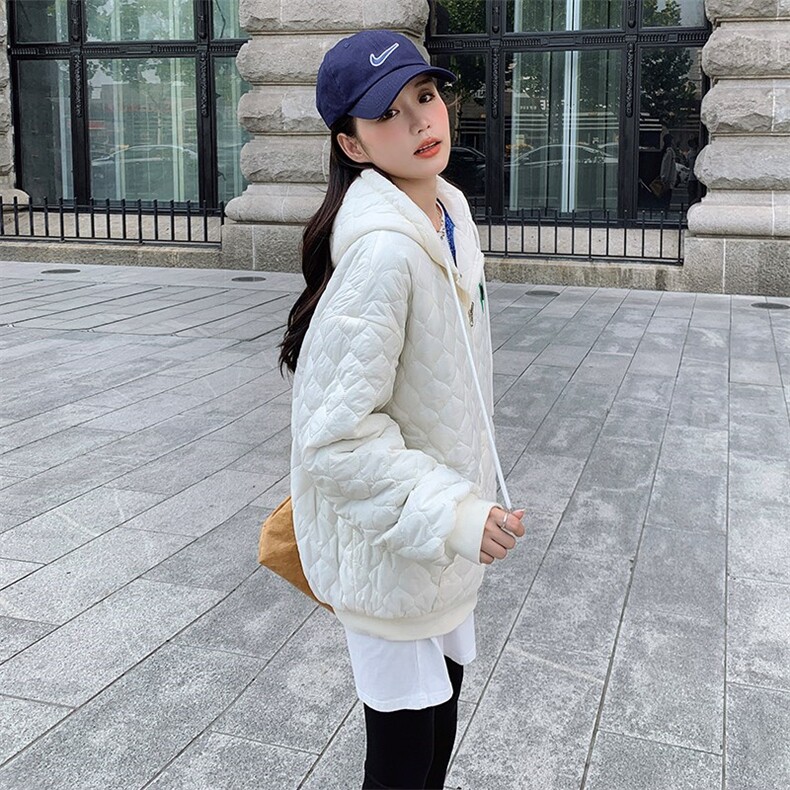 【新款】26号出货两面穿羊羔毛连帽服803-P165-K248,女装毛呢外套,浙宝189