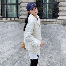【新款】26号出货两面穿羊羔毛连帽服803-P165-K248，女装毛呢外套，浙宝189