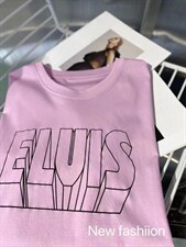 《DAVIDA》现货!字母印花显瘦百搭休闲短袖T恤，女装T恤，DAVIDA