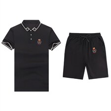 中年运动套装男夏季两件套2023新款中年宽松短袖T恤夏装运动服，男装休闲套装，电商B212（原钱塘6029）
