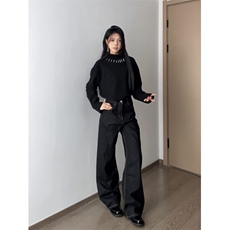 【有货】2015CC-特P45原牛色A字版型baggy牛仔裤子男女款，男装牛仔裤，星座1007（原301D）