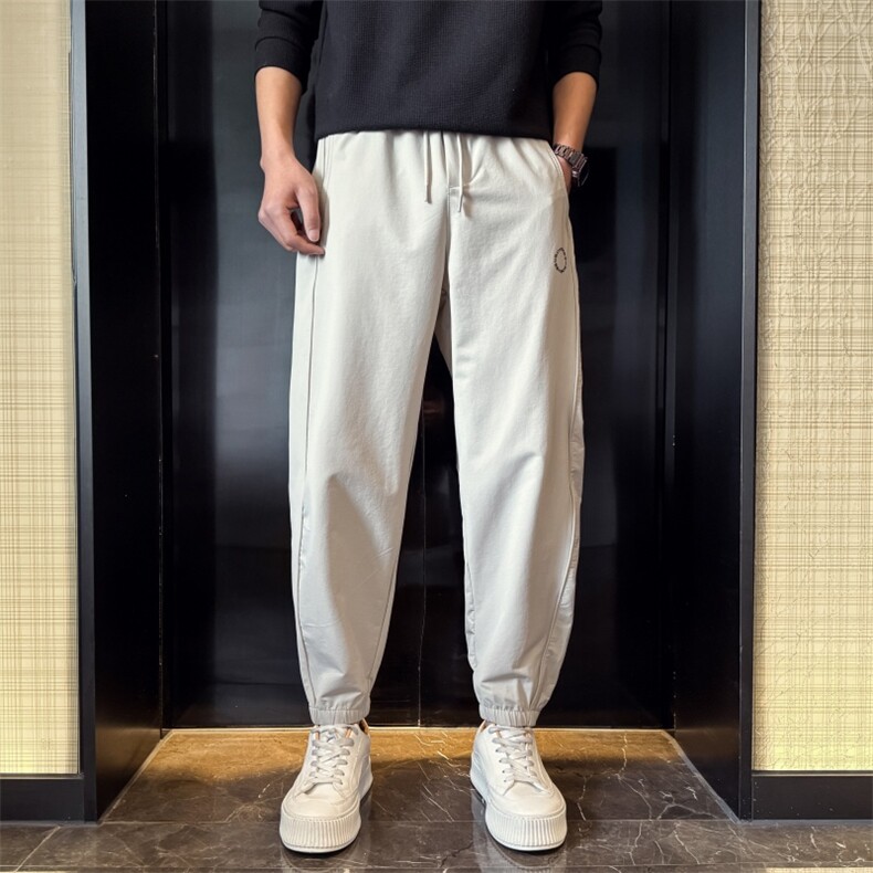 K3021P5878小伙风店主风高品质束脚户外春夏修身休闲裤男,男装休闲裤,电商B340